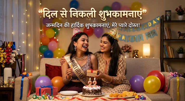 Happy Birthday Wishes for Best Friend in Hindi