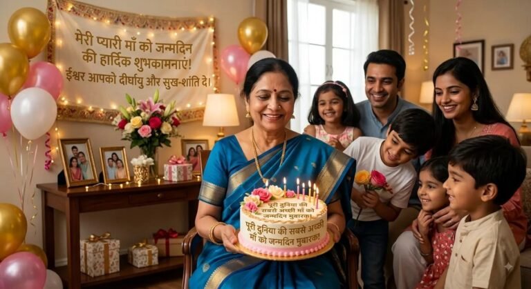 Happy Birthday Maa Wishes in Hindi