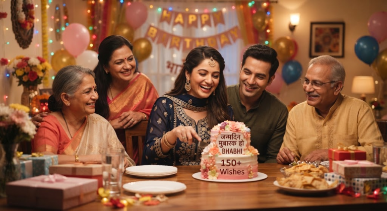 Happy Birthday Wishes for Bhabhi in Hindi