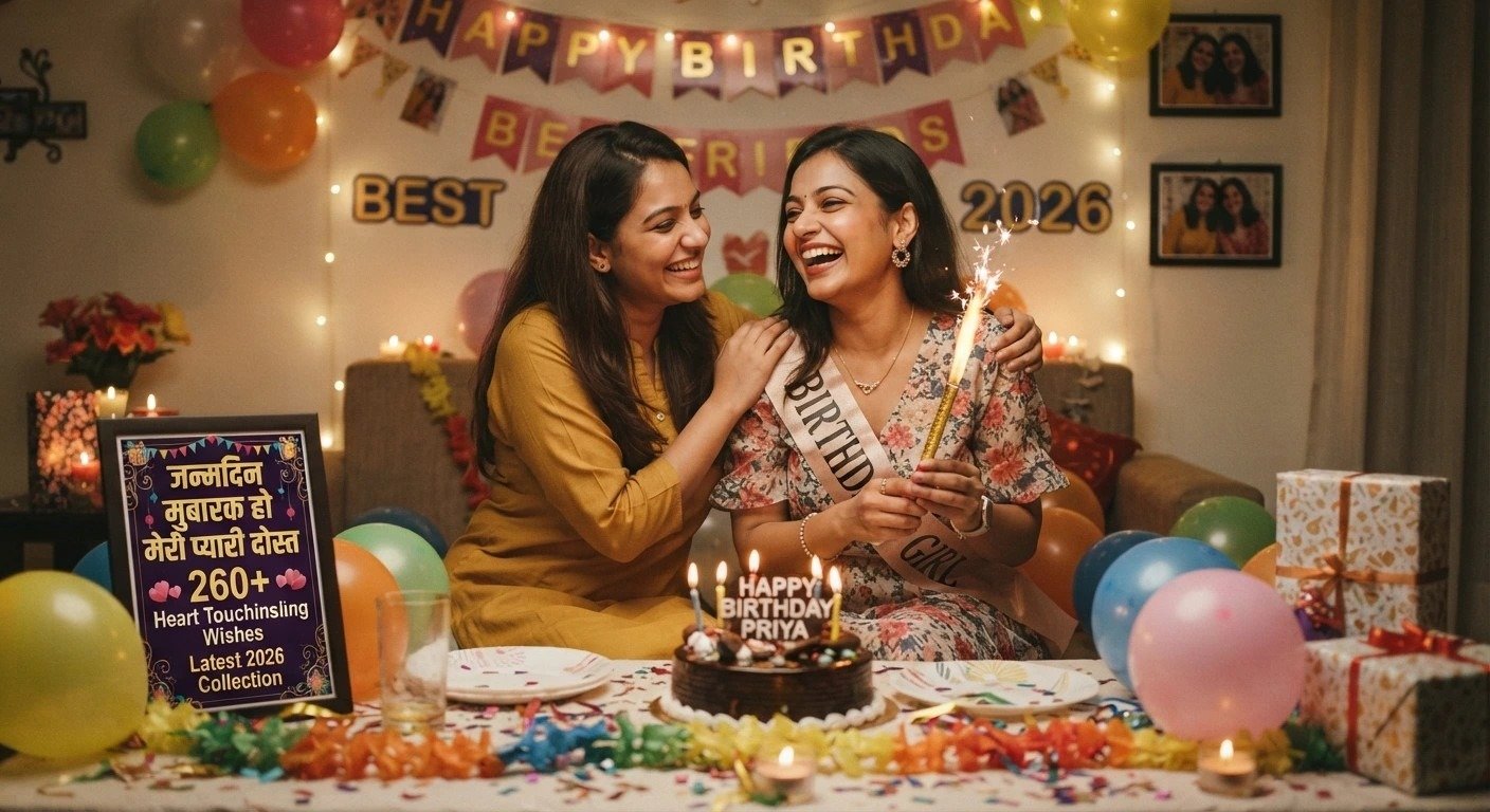 Happy Birthday Wishes for Best Friend in Hindi