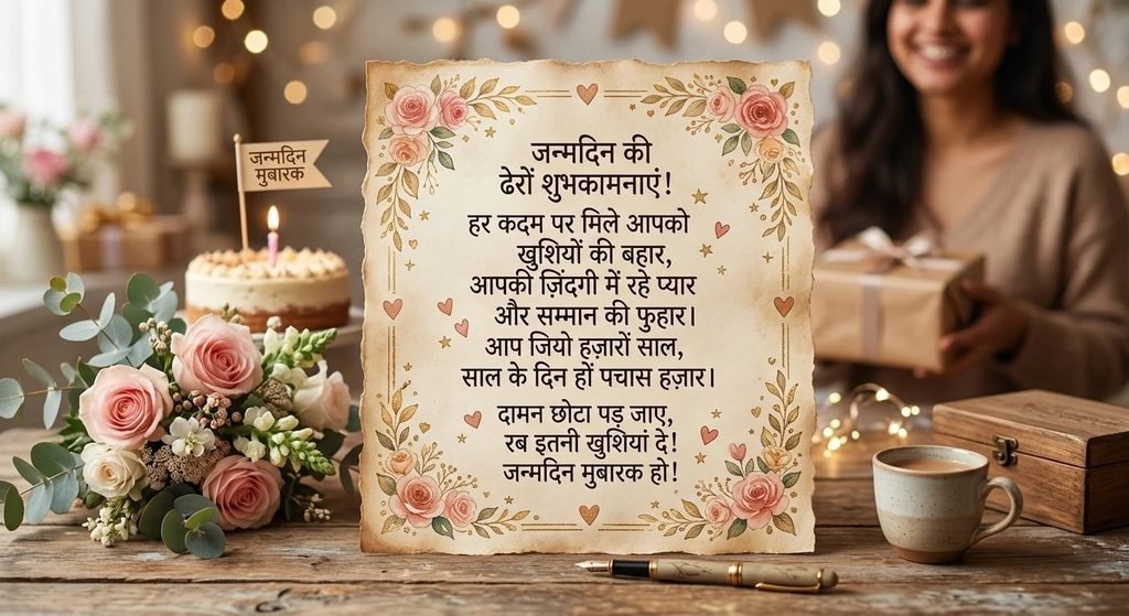 Happy Birthday Wishes Quotes in Hindi