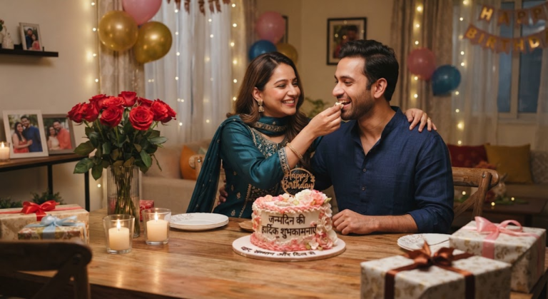 Happy Birthday Wishes for Husband in Hindi