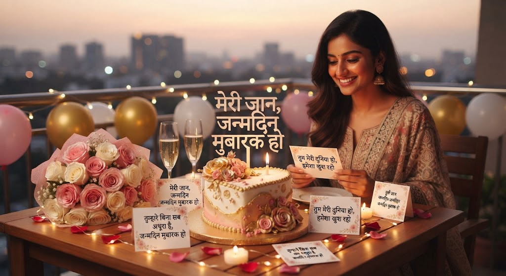 Happy Birthday Wishes For Girlfriend in Hindi