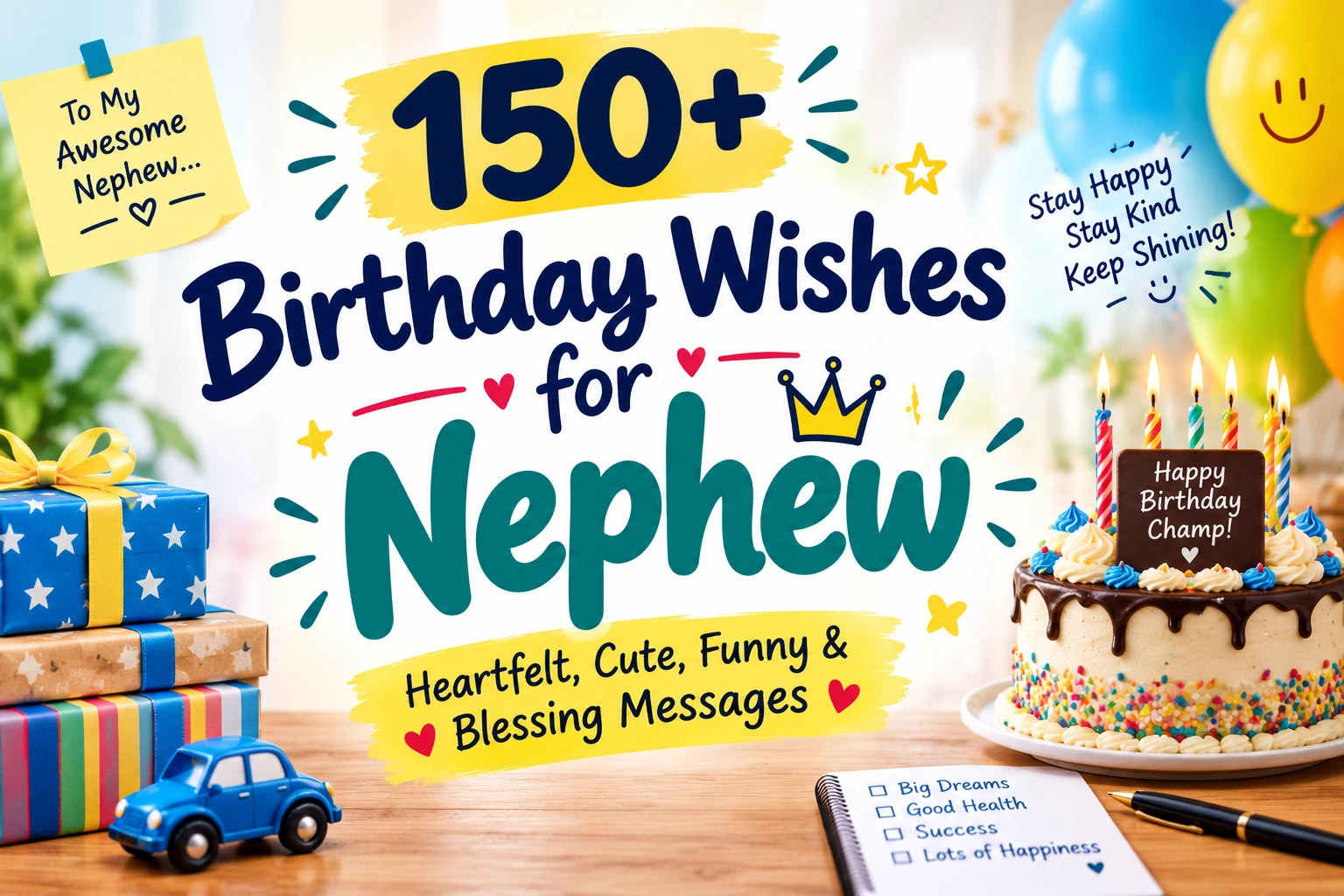 Birthday Wishes for Nephew